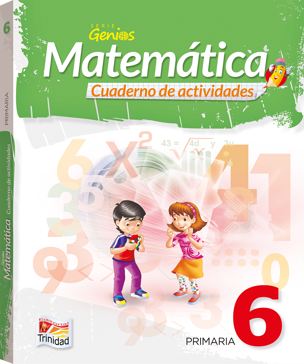 Casita del Libro Pack Serie Genios Matemática 6to grado de primaria